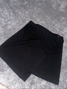 SO Black Midi Wrap Skirt